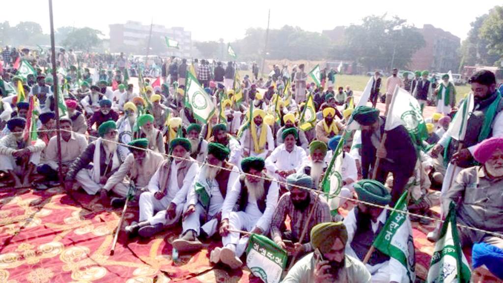 Farmers roar in Chandigarh on the fifth anniversary of the farmers movement